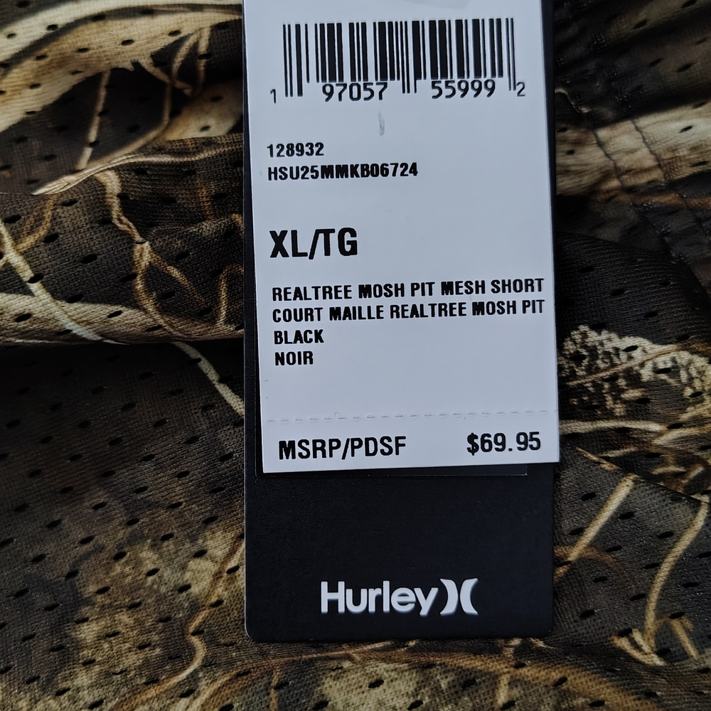 Hurley Realtree Mosh Pit Mesh Shorts - Picture 4 of 4
